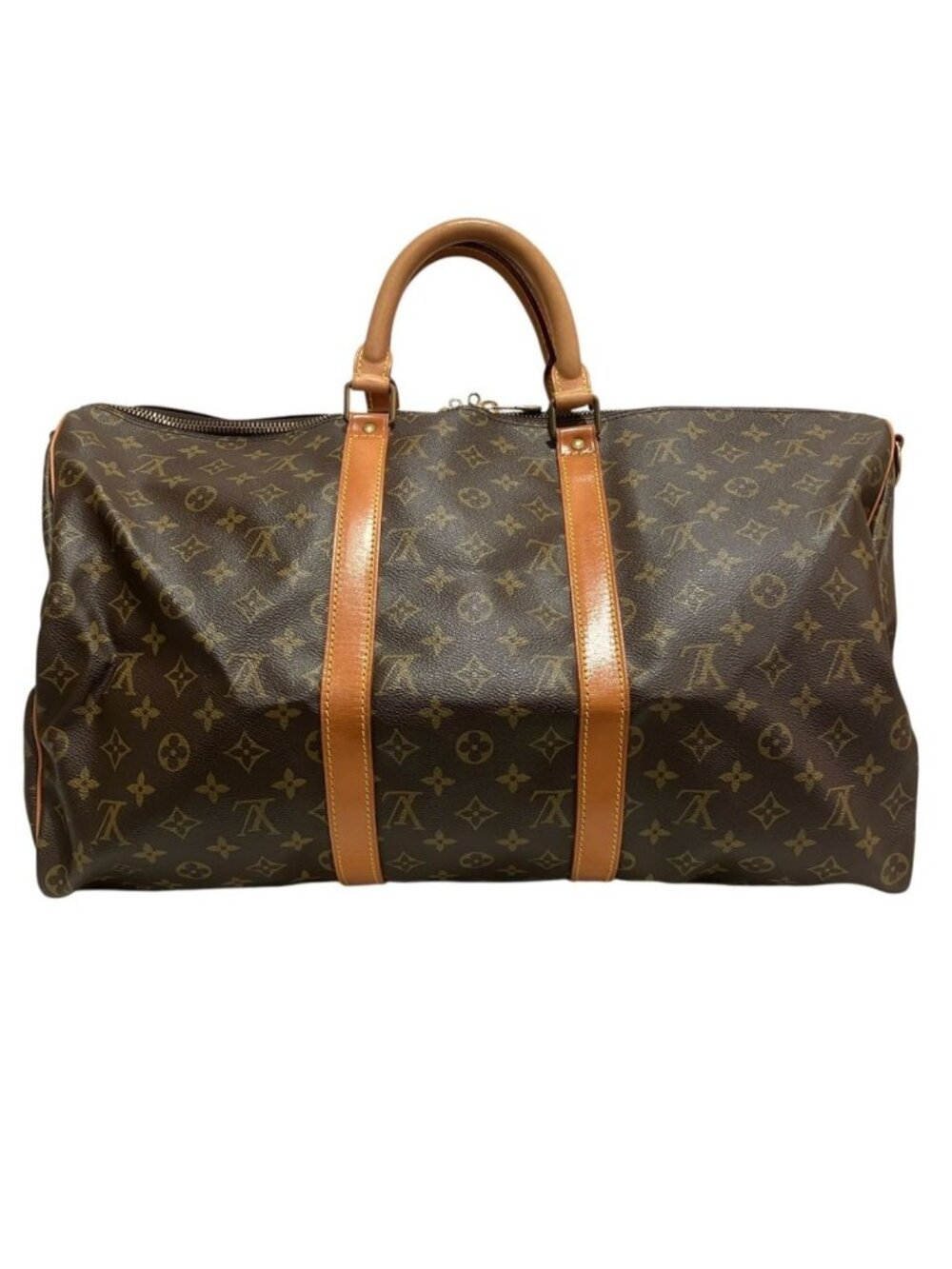 Louis Vuitton Bandouliere 50 Monogram Boston Bag Canvas